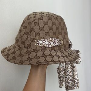 Gucci Monogram Bucket Hat
